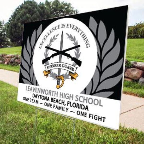 Pioneer Guard Daytona Yard Sign Thumbnail