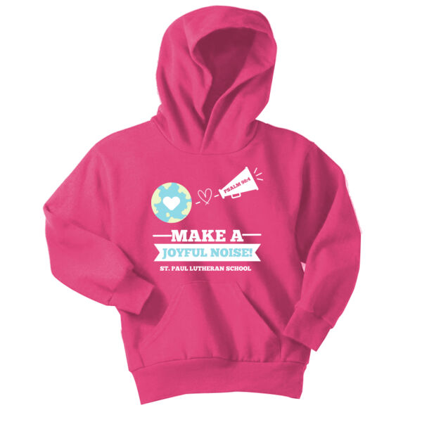 Praise Friday - Youth Core Fleece Pullover Hooded Sweatshirt Thumbnail