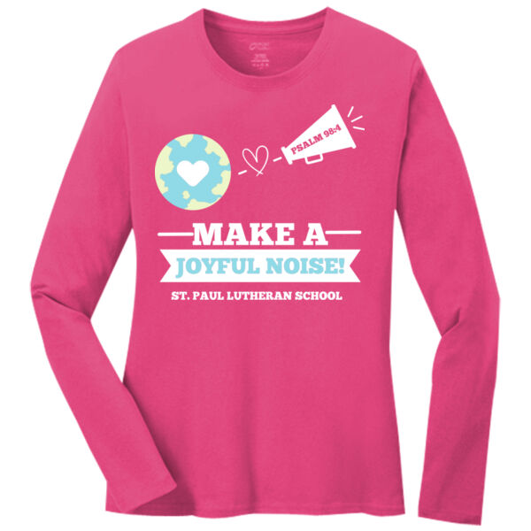 Praise Friday - Women's Long Sleeve Core Cotton Tee Thumbnail