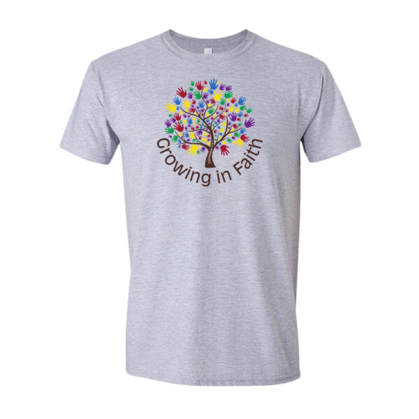 Growing In Faith - Softstyle® T-Shirt Thumbnail