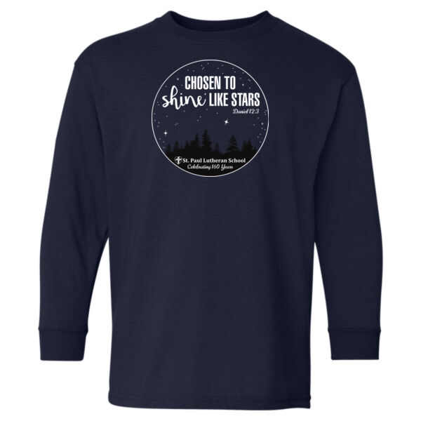 Chosen to Shine - Heavy Cotton™ Youth Long Sleeve T-Shirt Thumbnail