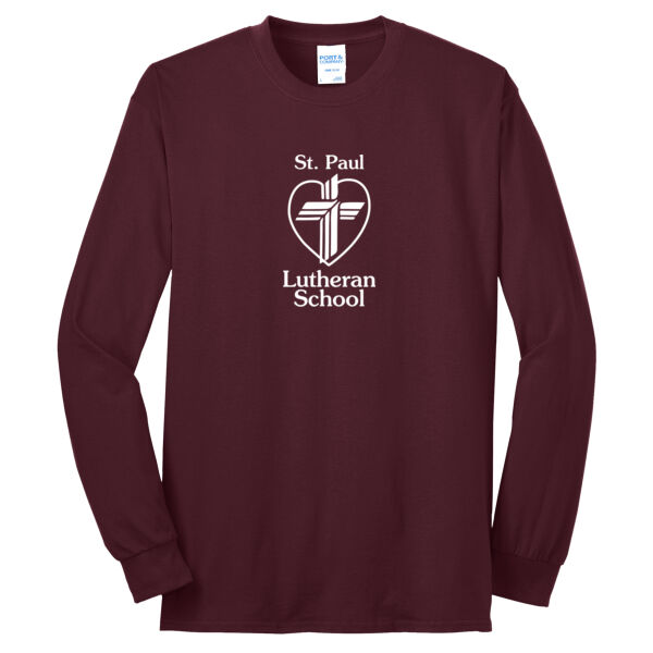 St. Paul Logo - Long Sleeve Core Blend Tee Thumbnail