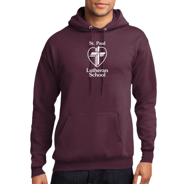 St. Paul Logo - Core Fleece Pullover Hooded Sweatshirt Thumbnail