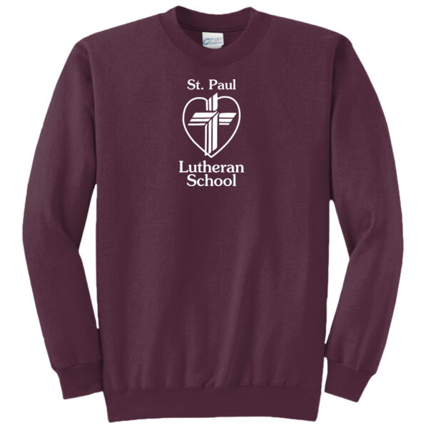 St. Paul Logo - Core Fleece Crewneck Sweatshirt Thumbnail